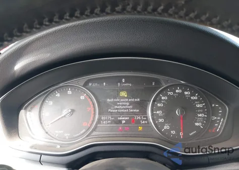 2018 Audi A4 2.0T Tech Ultra Premium/2.0T Ultra Premium из США, поврежденный, VIN WAULMAF48JN004672